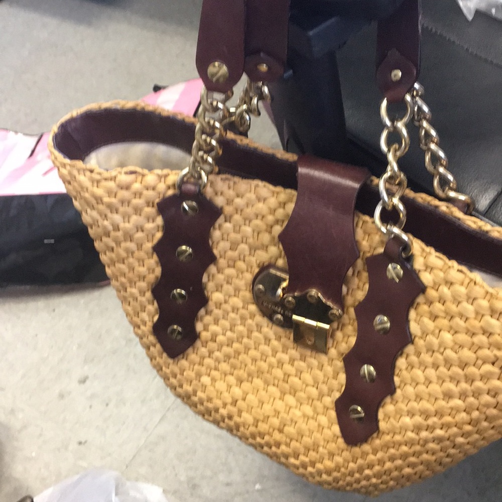 Michael Kors Straw bag